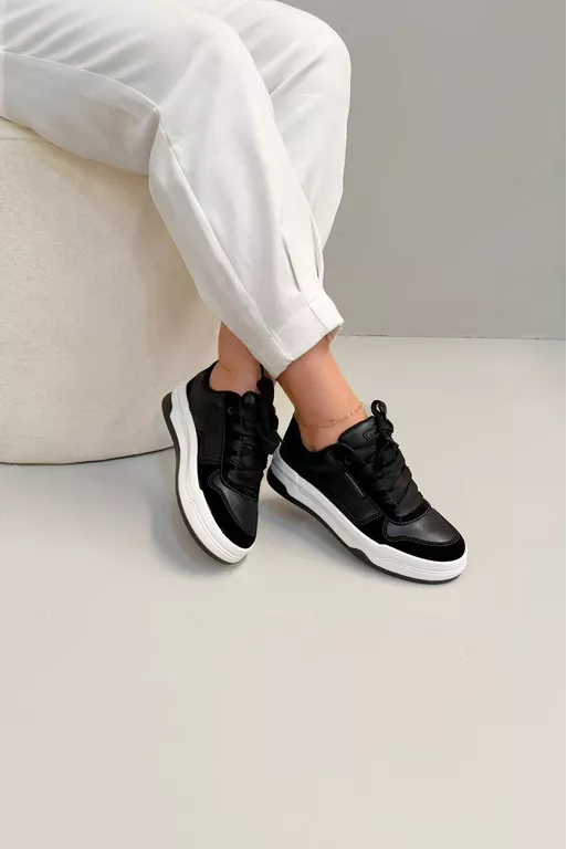 Tenis Quiz 68226715_4120- Preto | Carolina Lins