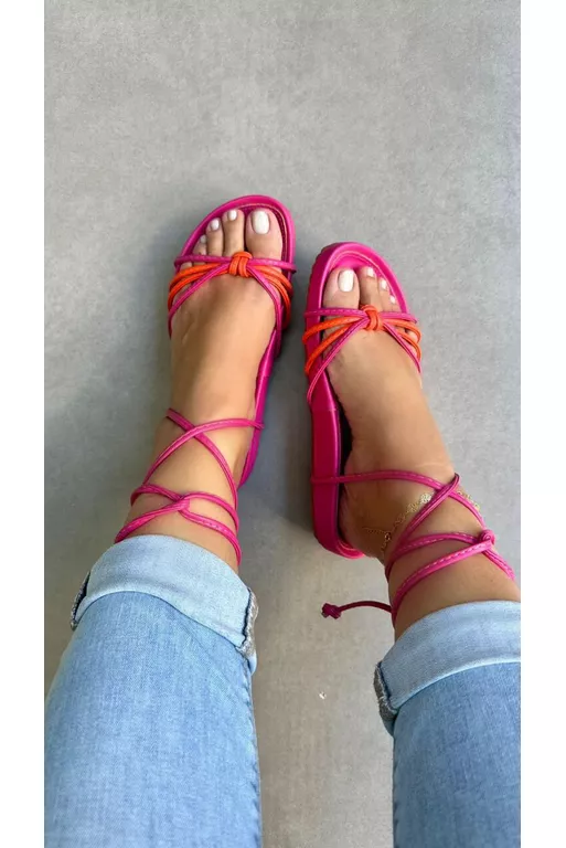 SandÁlia Papete 4 Tiras_1746 - Pink