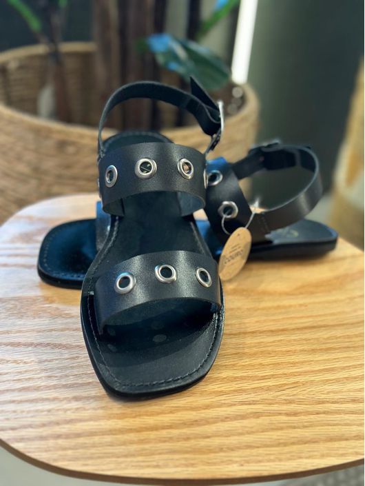 Rasteira CS Shoes Dani Preto 0910 - K1199CS - CS BY KATI