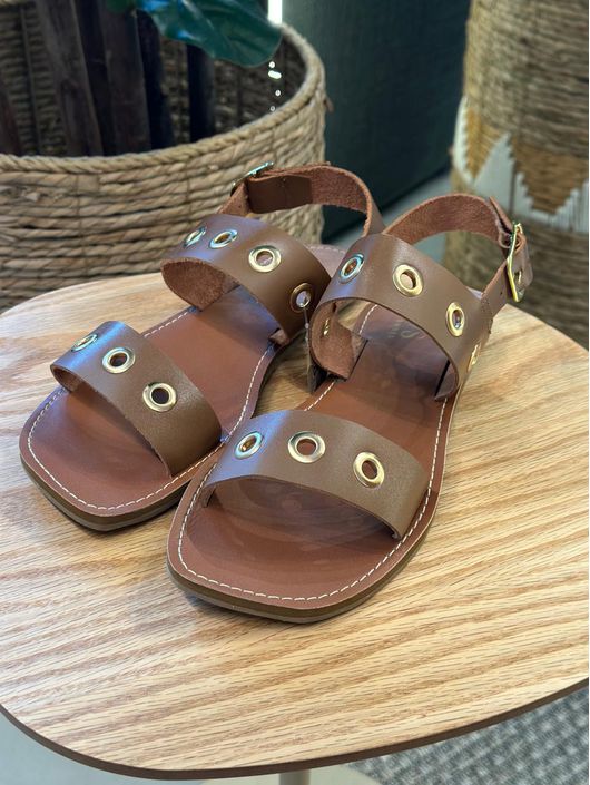 Rasteira CS Shoes Dani Whisky 0910 - K1199CS - CS BY KATI