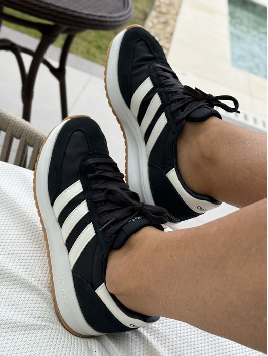 Tênis Adidas Preto 1608 - K123321AD - CS BY KATI