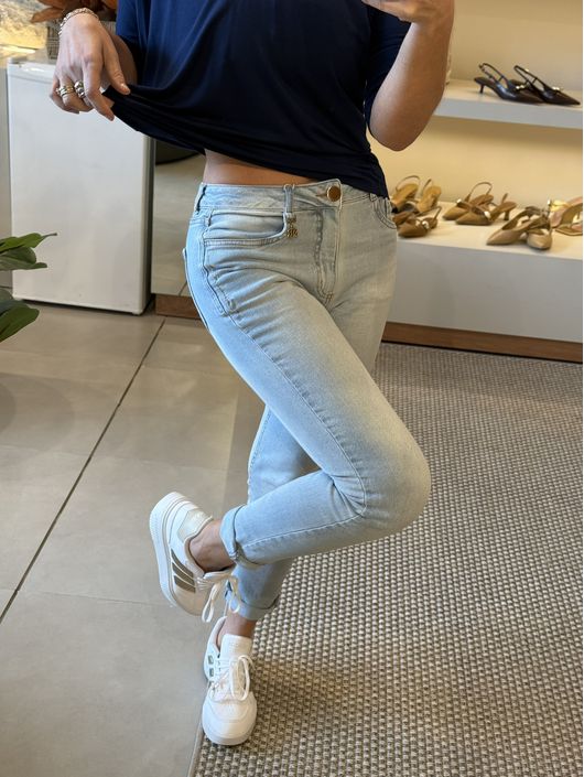 Calça Morena Rosa Jeans Médio 2409 - K07123MR - CS BY KATI