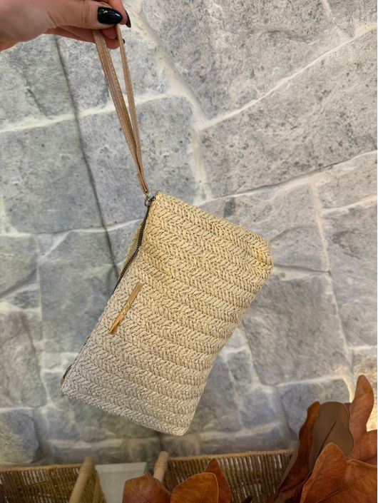 Nécessaire Lez a Lez Com Zíper Natural 2810 - K397... - CS BY KATI