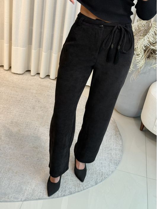 Calça Maria Valentina Reta Preto 2705 - K9269MV - CS BY KATI