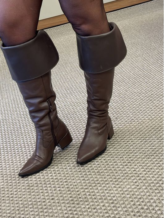 Bota CS Cano Alto Montaria Over Café 1203 - K1289... - CS BY KATI