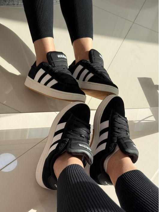 Tênis Adidas Preto e Branco 1507 - K04679AD - CS BY KATI