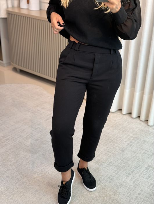 Calça Abenção Apeluciada Preto - K11772AB - KATI MODAS