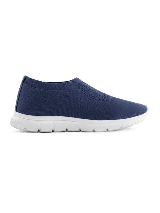 Tênis De Tricô Sem Cadarço Azul Marinho - K026910A... - KATI MODAS
