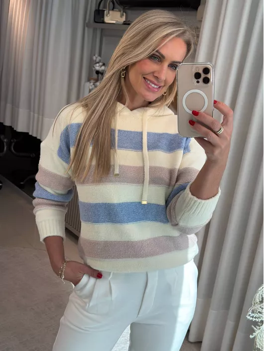 Blusa Nori Nuvem Com Capuz Off 1406 - K16849N - KATI MODAS