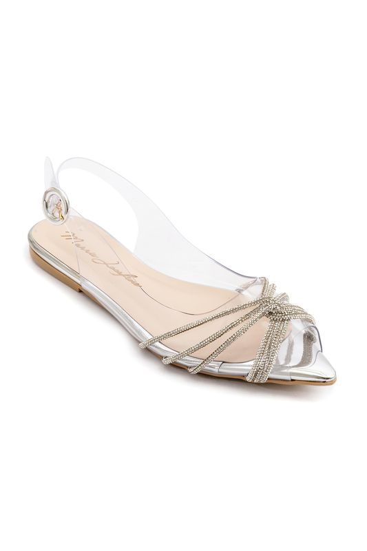 Sapatilha Briza Silicone Prata - Marrie Josefine