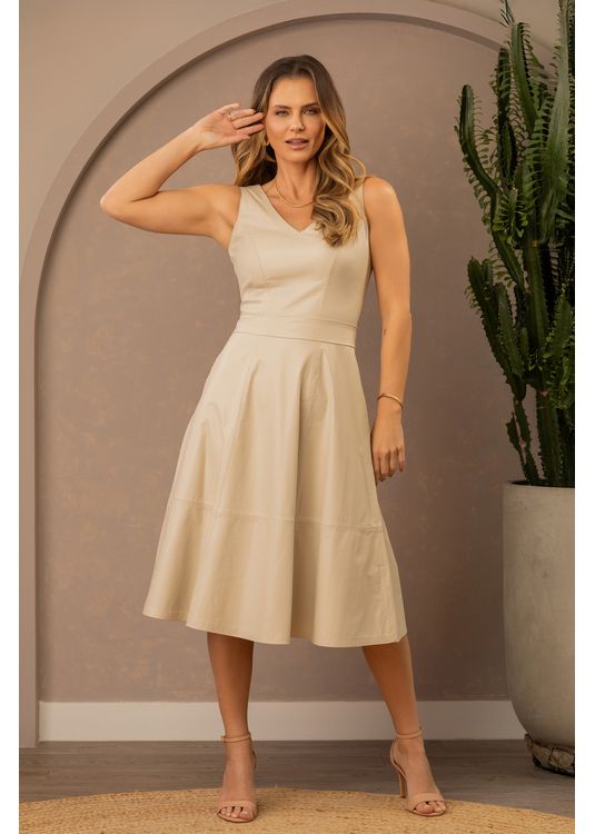 Vestido de Couro Feminino Off-White... - Elite Couro Store
