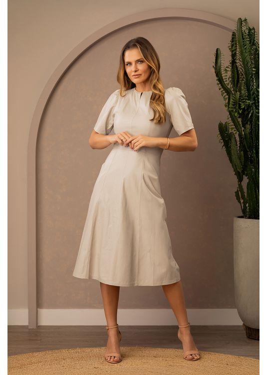 Vestido de Couro Feminino Off-white Ev... - Elite Couro Store