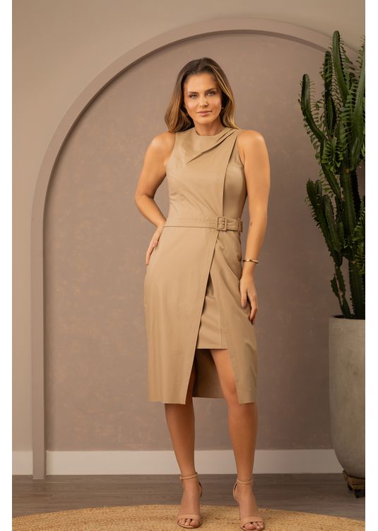 Vestido de Couro Feminino Sorvete E... - Elite Couro Store