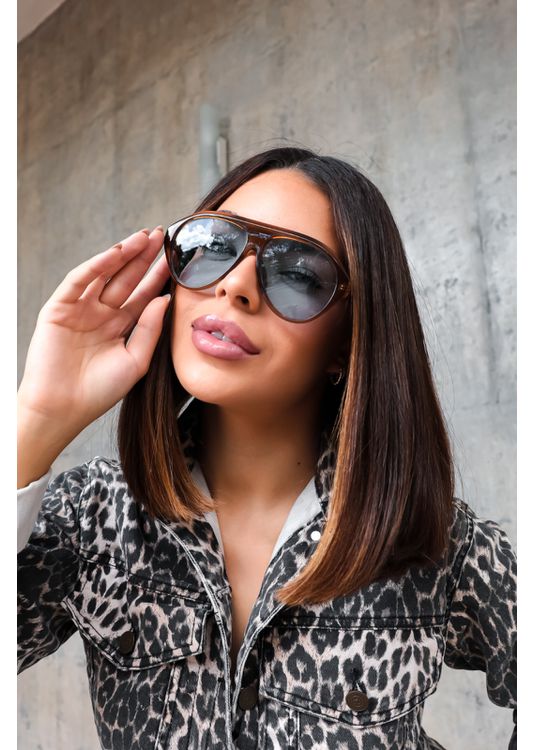 Óculos De Sol Aviador Celeste 2.0 - Mafê Eyewear Store