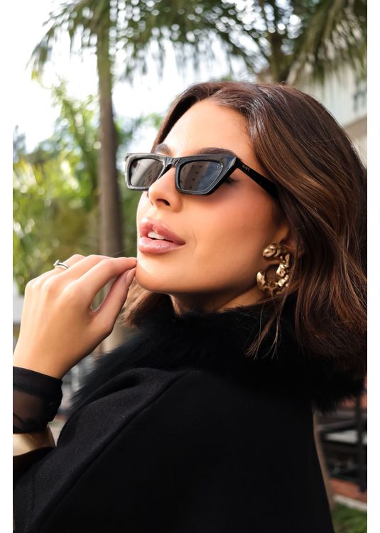 Óculos Cat Eye Melissa Preto MafÊ - Mafê Eyewear Store