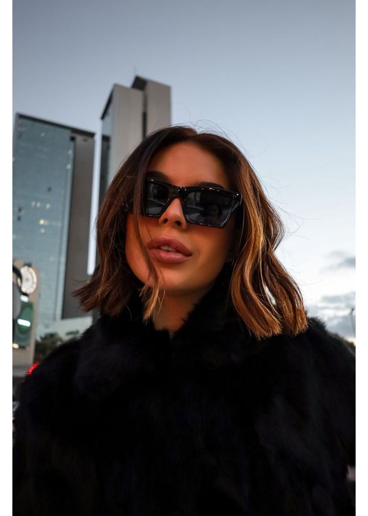 Óculos Bruna Animal print MafÊ - Mafê Eyewear Store