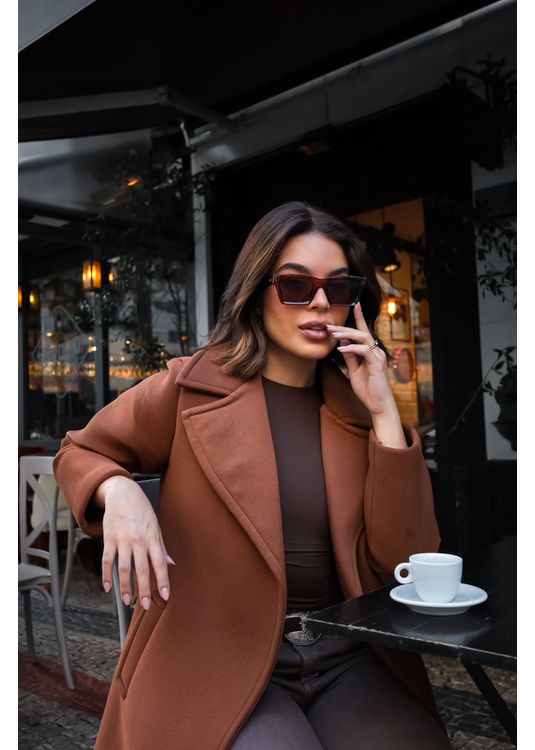 Óculos Bruna Marrom MafÊ - Mafê Eyewear Store