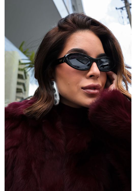 Óculos De Sol Maria Preto - Mafê Eyewear Store