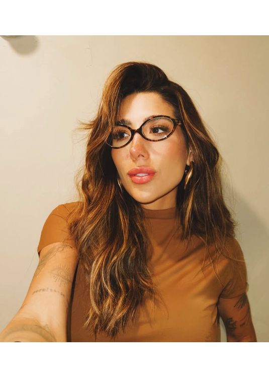 Armação para grau Lua animal print - Mafê Eyewear Store