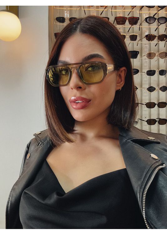 Óculos de Sol Vick Menta - Mafê Eyewear Store
