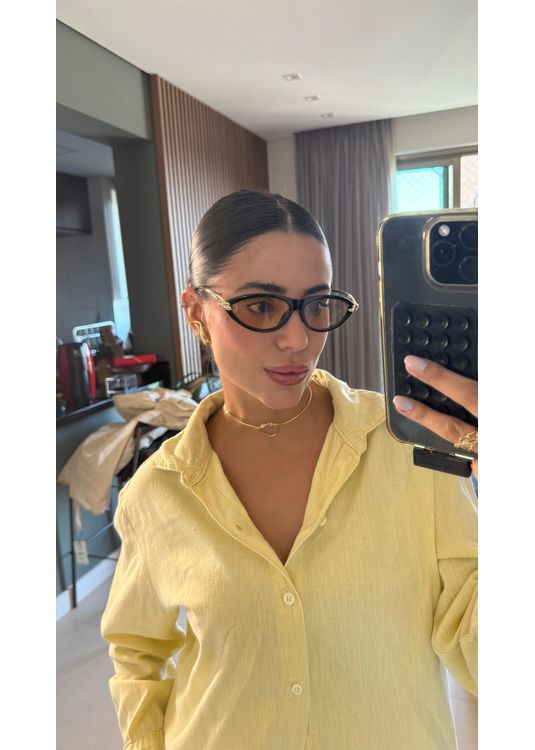 Óculos de Sol Noé Nude Mafê - Mafê Eyewear Store