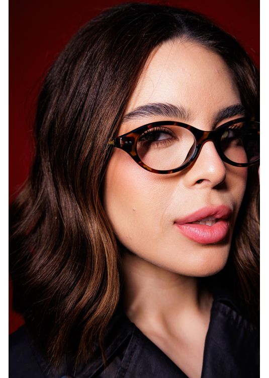 Armação Para Grau Elan Animal print MAFÊ - Mafê Eyewear Store