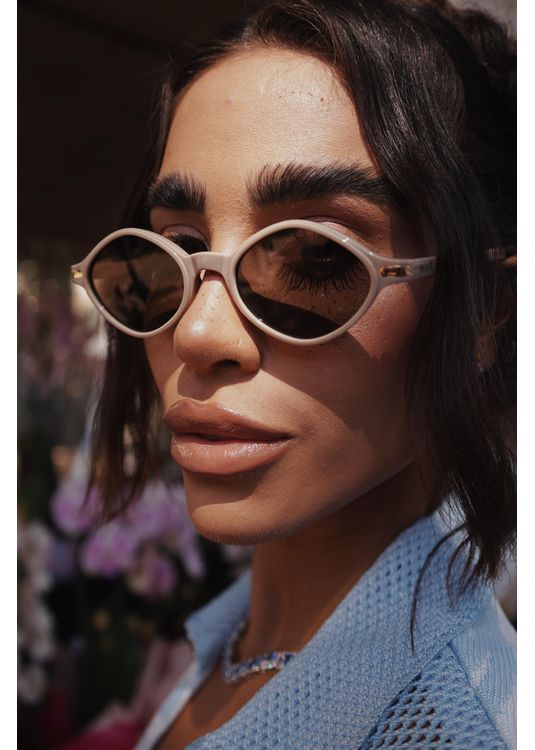 Óculos de Sol Irís Nude MAFÊ - Mafê Eyewear Store
