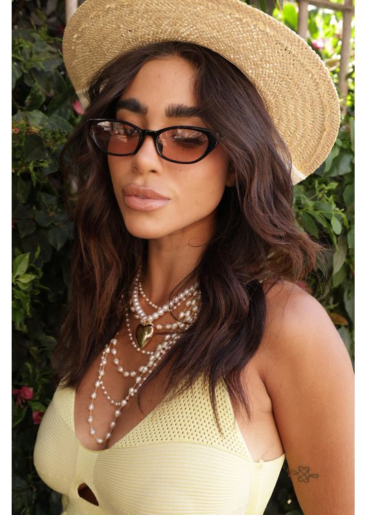 Óculos de Sol Olívia Ébano Gatinho MAFÊ - Mafê Eyewear Store