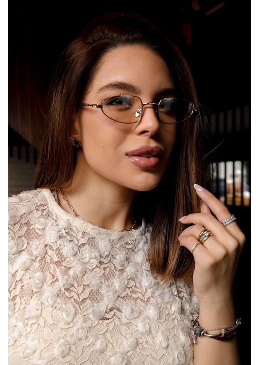 Óculos MaÎra Cristal MafÊ 