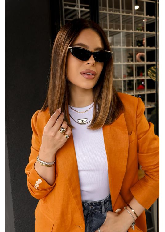 Óculos de Sol Lyra Preto - Mafê Eyewear Store