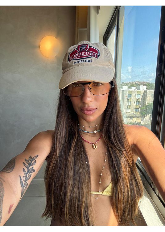 Óculos De Sol Taylor Nude MAFÊ - Mafê Eyewear Store