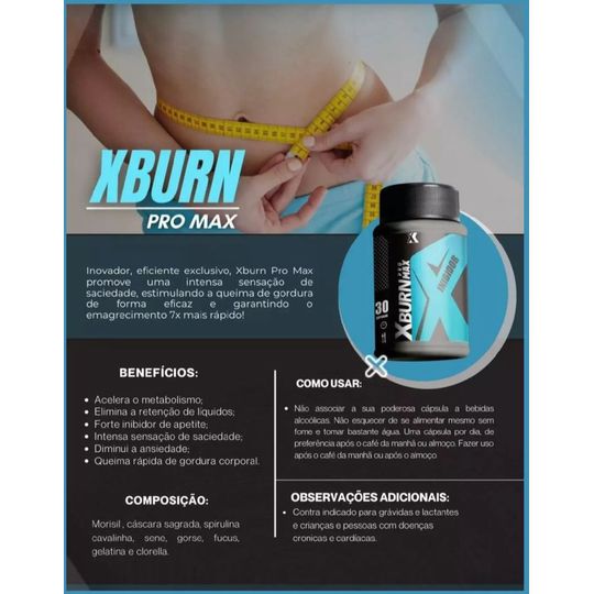 Xburn Pro Max - Inibidor com Ação Termogênica