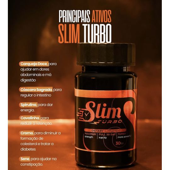 SlimTurbo - Potente Queimador de Gordura