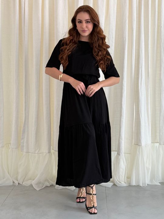 Vestido Fernanda Preto