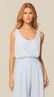 Blusa Regata com Decote U Azul
