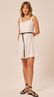 Vestido Curto de Linho Off