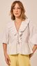 Blusa Manga Balonê Branco