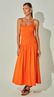 Vestido Midi Tricoline