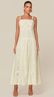 Vestido Midi em Laise Off