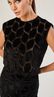 Blusa Cropped Veludo