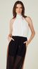 Blusa com Faixa Blanc 