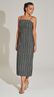 Vestido Midi Veludo Bordado