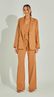 Blazer Risca De Giz Metalizado