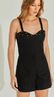 Corset Linho Com Aplicações