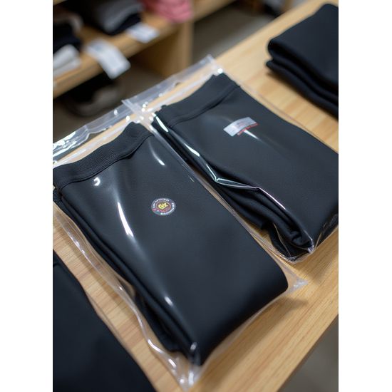 Legging Segunda Pele Preta - Kit com 2 Calças