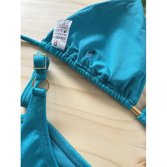 Biquini Fio Duplo Verde Menta Shine 21