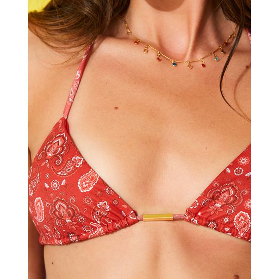Biquini Fio Duplo BANCOK Vermelho 129