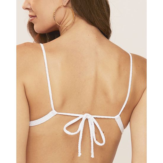 Biquini Hot Pant Cintura Alta Branco 299