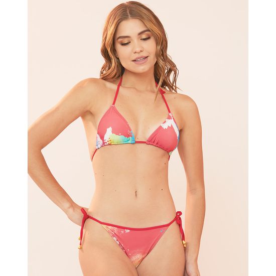 Biquini Cortininha Lacinho Tie Dye ref bs 472