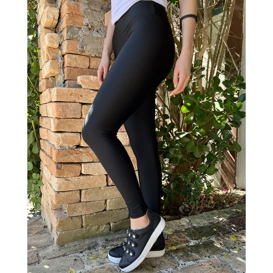 Calça Legging em Algodão - Girls Tamanho 7 a 14